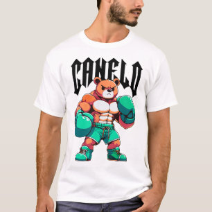 Camiseta Orgullo Mexicano Boxeo Alvarez Oso Patriotismo Mex