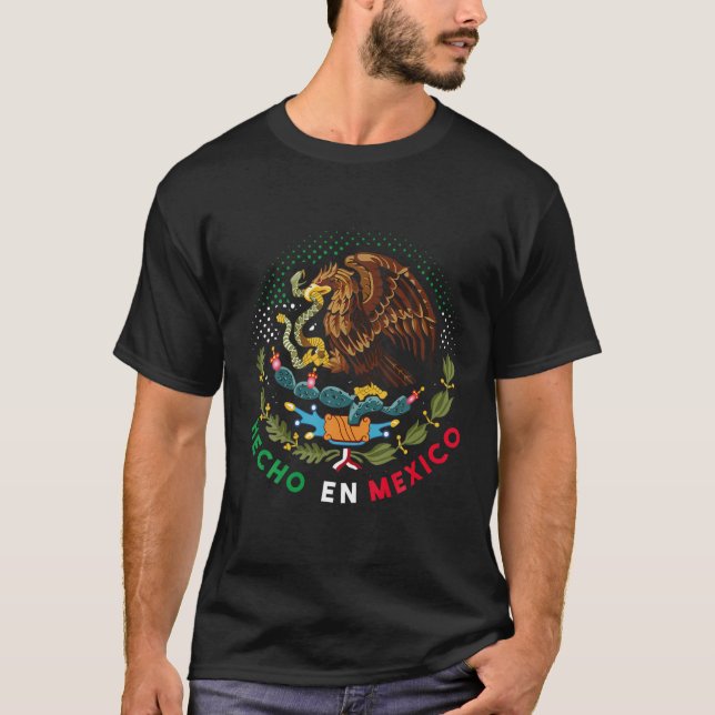 Camiseta Orgullo mexicano hecho en México (Anverso)