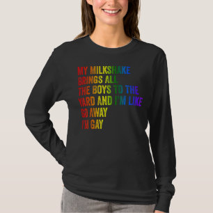 Camiseta Orgullo: Mi Milkshake Trae A Todos Los Niños Al Ja