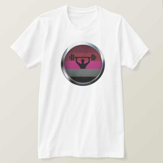 Camiseta Orgullo Muscular (Anverso del diseño)