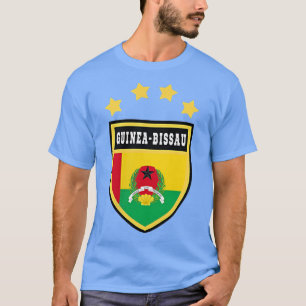 Camiseta Orgullo nacional del escudo de armas de GuineaBiss