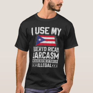 Camiseta Orgullo Nacional Funny de Puerto Rico