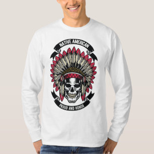 Camiseta Orgullo nativo americano, un honor