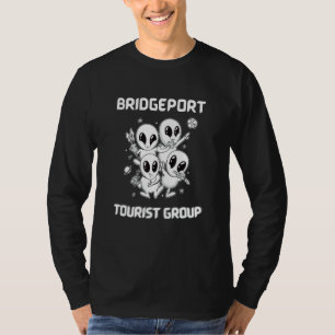 Camiseta Orgullo Nativo Bridgeport Alien Funny Turista Esta