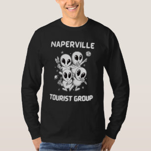 Camiseta Orgullo Nativo De Naperville Alien Funny Turista E