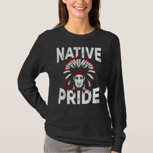 Camiseta Orgullo nativo Peo indígena indio americano