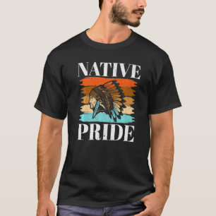 Camiseta Orgullo nativo Pueblos indígenas Nativos Estadouni