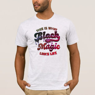 Camiseta Orgullo negro así se ve la magia negra