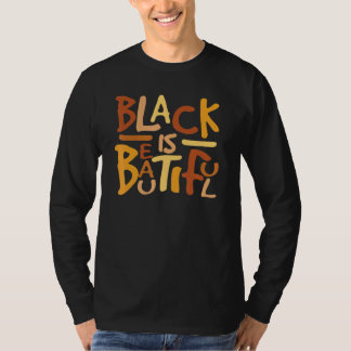 Camiseta Orgullo Negro Es Hermoso Celebra Igualdad Para R