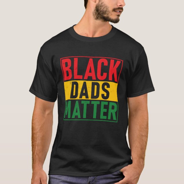 Camiseta Orgullo negro Las modas negras importan el orgullo (Anverso)