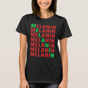 Camiseta Orgullo negro Melanin Afro Queens Reyes