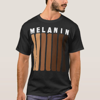 Camiseta Orgullo negro Melanin regalo afroamericano