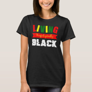 Camiseta Orgullo negro Poder negro afroamericano Black Pow