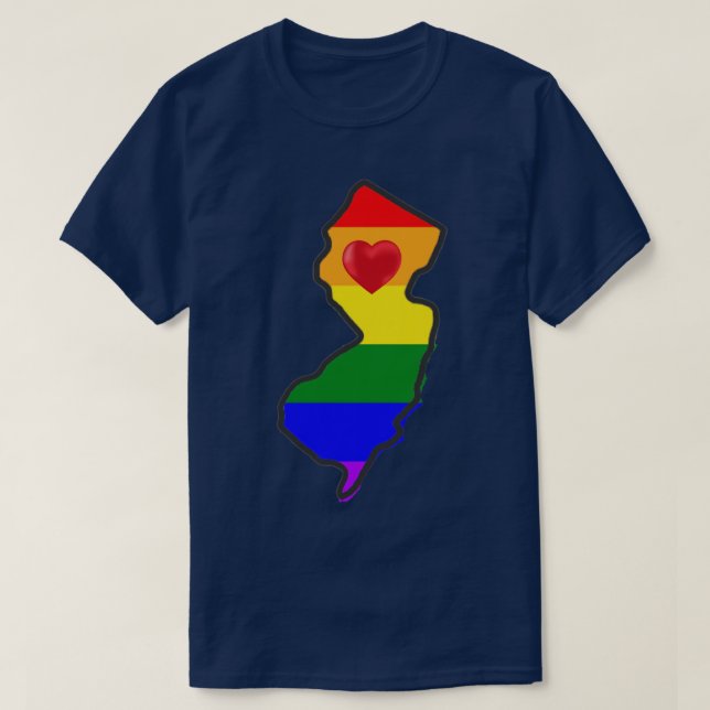 Camiseta Orgullo NJ (Diseño del anverso)
