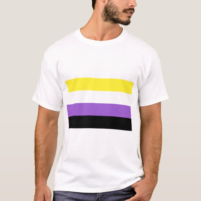 Camiseta Orgullo no binario (Anverso)