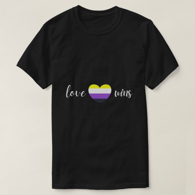 Camiseta Orgullo no binario de verano NB No Sólo Género Goo (Diseño del anverso)