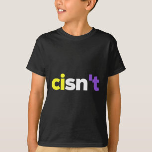 Camiseta Orgullo No binario Lgbtq, Enby Present _ Nonbi