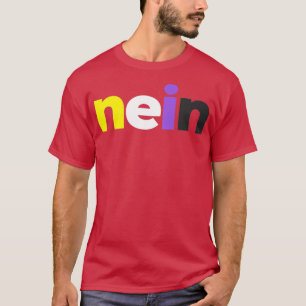Camiseta Orgullo no binario Nein