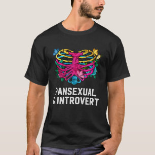 Camiseta Orgullo no binario Pansexual e Introvertido Pan LG
