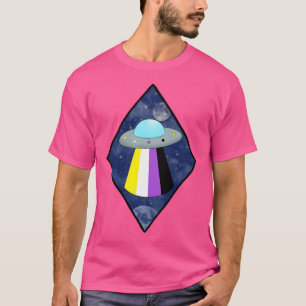 Camiseta Orgullo no binario Ufo Classic