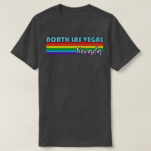 Camiseta Orgullo Norte de Las Vegas - LGBT (Diseño del anverso)