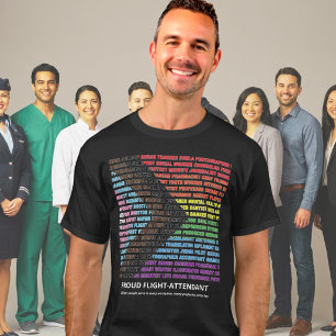 Camiseta Orgullo Nube de Palabras Arcoíris Diversidad LGBT 