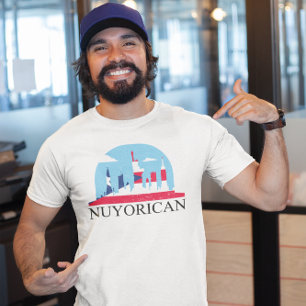 Camiseta Orgullo nuyorican Patrimonio de Puerto Rico en Nue