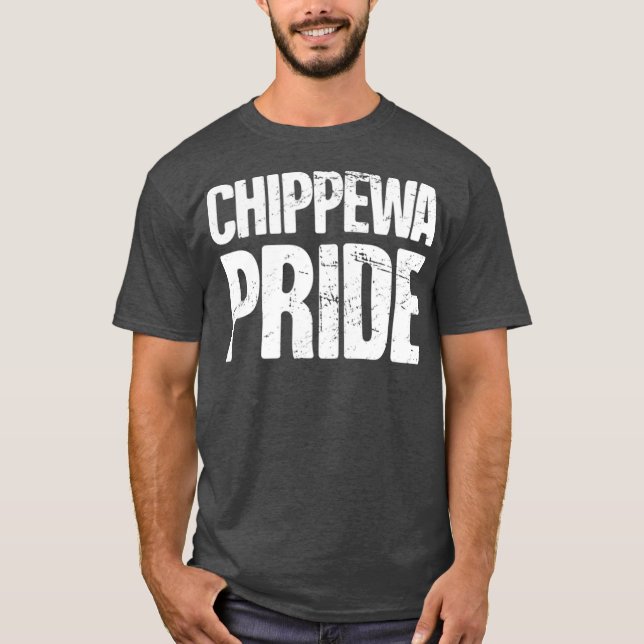 Camiseta Orgullo ojibwe Chippewa (Anverso)