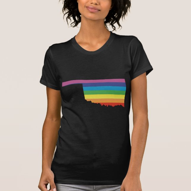 Camiseta orgullo oklahoma. (Anverso)