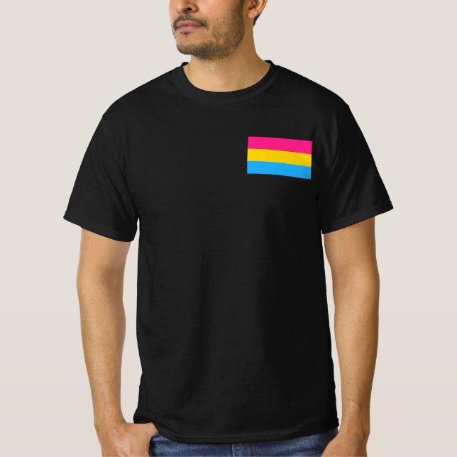 Camiseta Orgullo Pansexual (Anverso)
