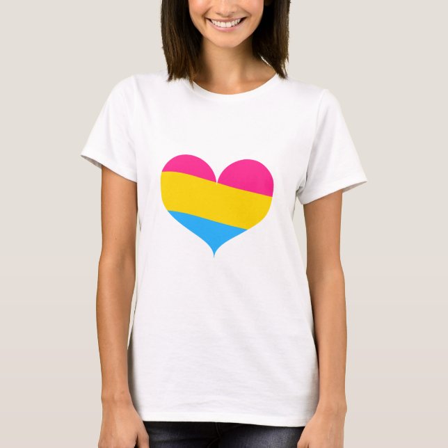 Camiseta Orgullo Pansexual (Anverso)