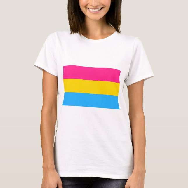 Camiseta Orgullo Pansexual (Anverso)