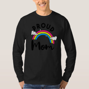 Camiseta Orgullo Pansexual Orgullo Mamá Esposa Arcoiris Lgb