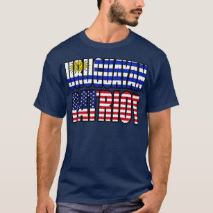 Camiseta Orgullo patriótico uruguayo Patriótico Americano P