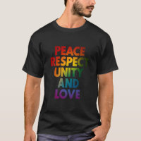 Orgullo Paz Respeto Unidad Y Amor 