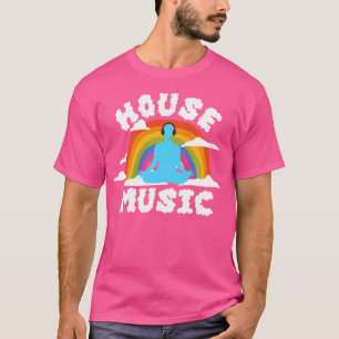 Camiseta Orgullo Paz Y Amor Arcoíris Edm House Music