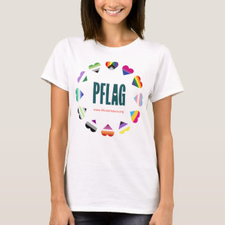 Camiseta Orgullo PFLAG Fishers - logotipo verde azulado - U