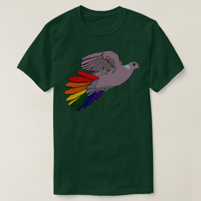 Camiseta Orgullo pichón 1 (Diseño del anverso)