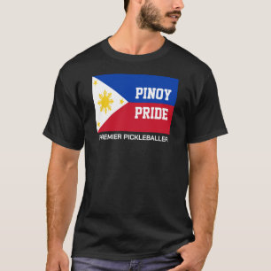 Camiseta ORGULLO PINOY Bandera personalizada de Filipinas F