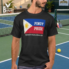 Camiseta ORGULLO PINOY Bandera personalizada de Filipinas F