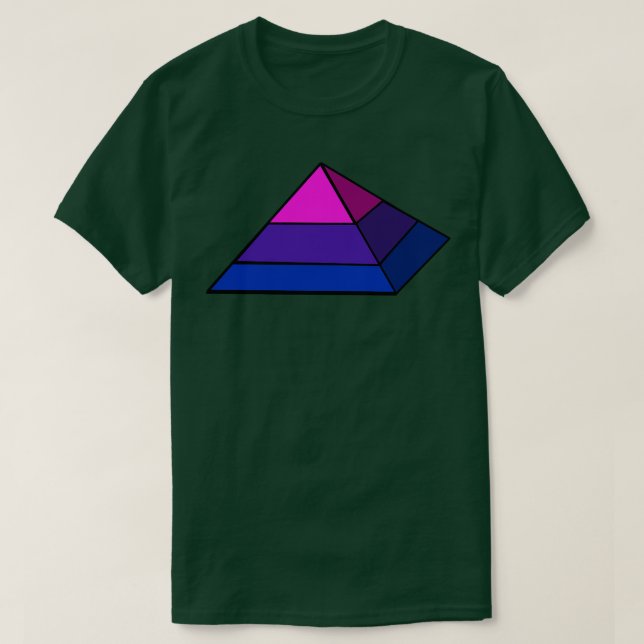 Camiseta Orgullo pirámide 20 (Diseño del anverso)
