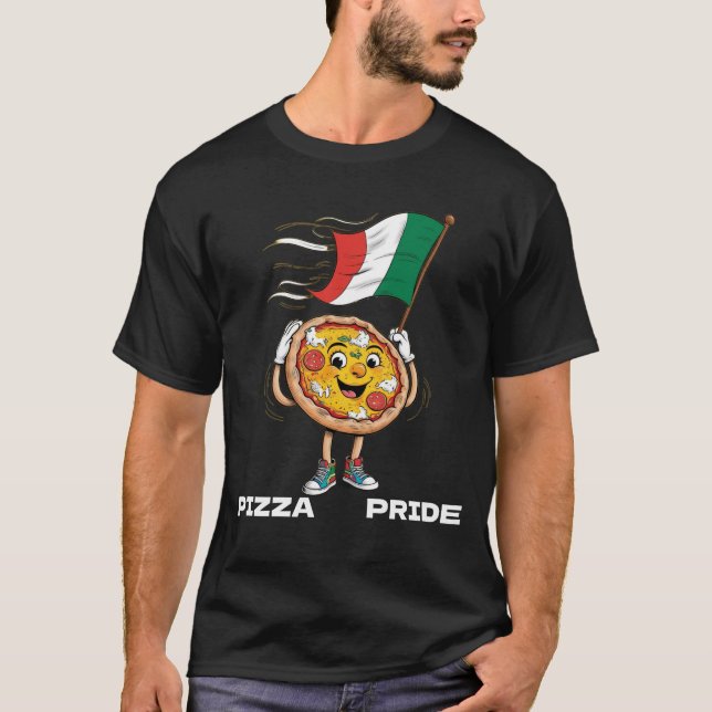 Camiseta Orgullo Pizza (Anverso)