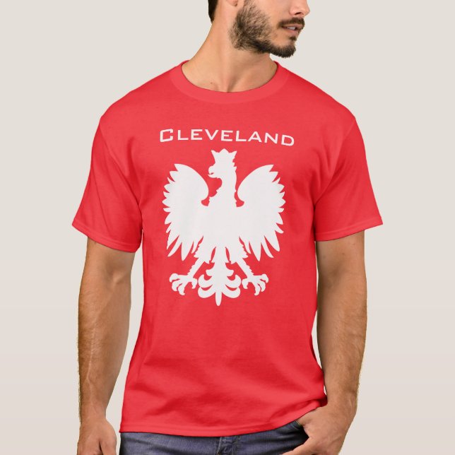 Camiseta Orgullo polaco de Cleveland (Anverso)