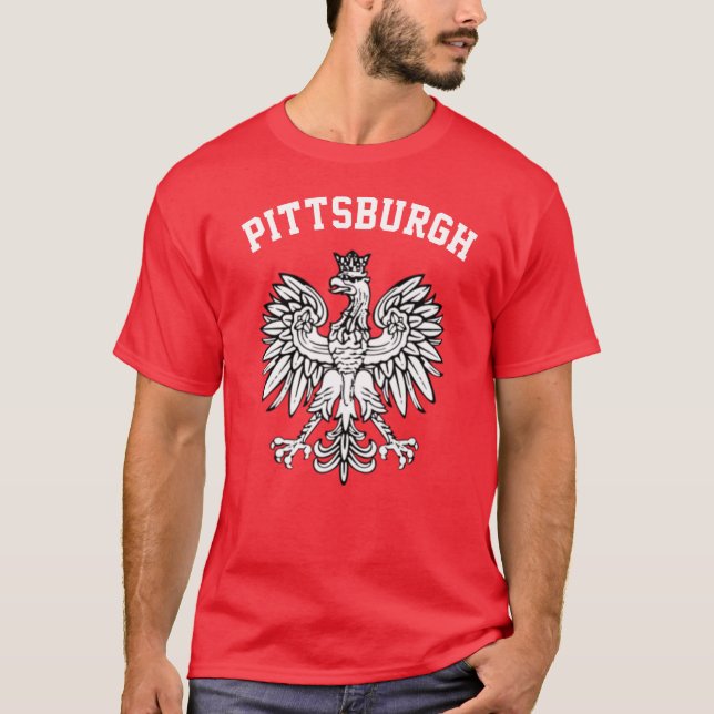 Camiseta Orgullo polaco de Pittsburgh (Anverso)