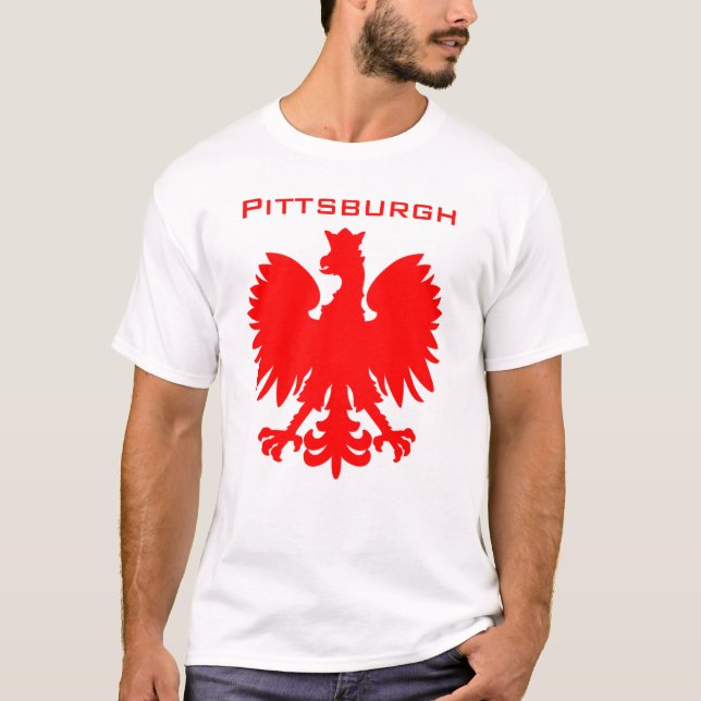 Camiseta Orgullo polaco de Pittsburgh (Anverso)
