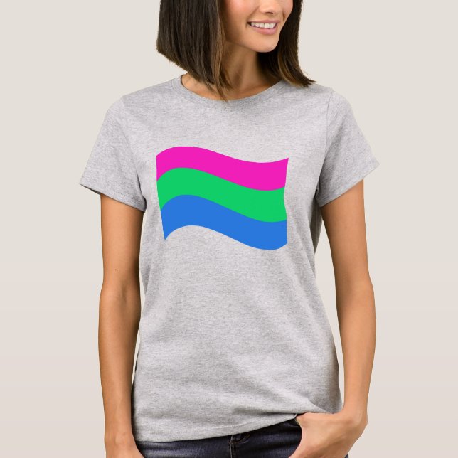 Camiseta Orgullo Poliamoroso (Anverso)
