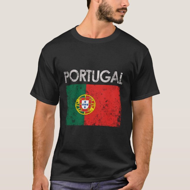 Camiseta Orgullo portugués de bandera (Anverso)