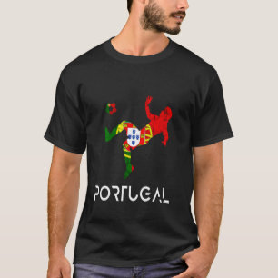 Camiseta Orgullo Portugués Fútbol Fútbol Portugués
