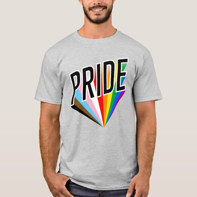 Camiseta Orgullo Progresista Explosión (Anverso)