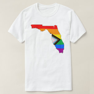 Camiseta Orgullo progresista LGBTQ de Florida